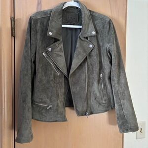 BLANK NYC faux suede jacket